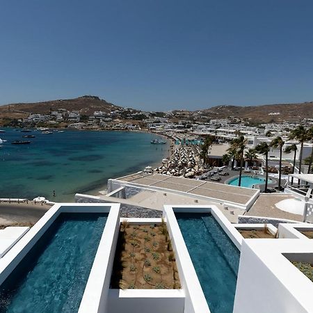 Cubic Mykonos Seafront Design Suites Орнос Экстерьер фото
