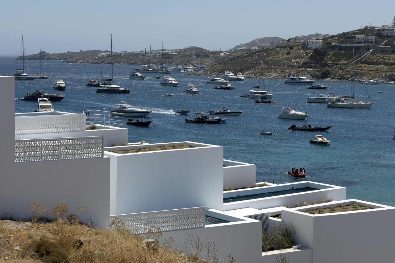 Cubic Mykonos Seafront Design Suites Орнос Экстерьер фото