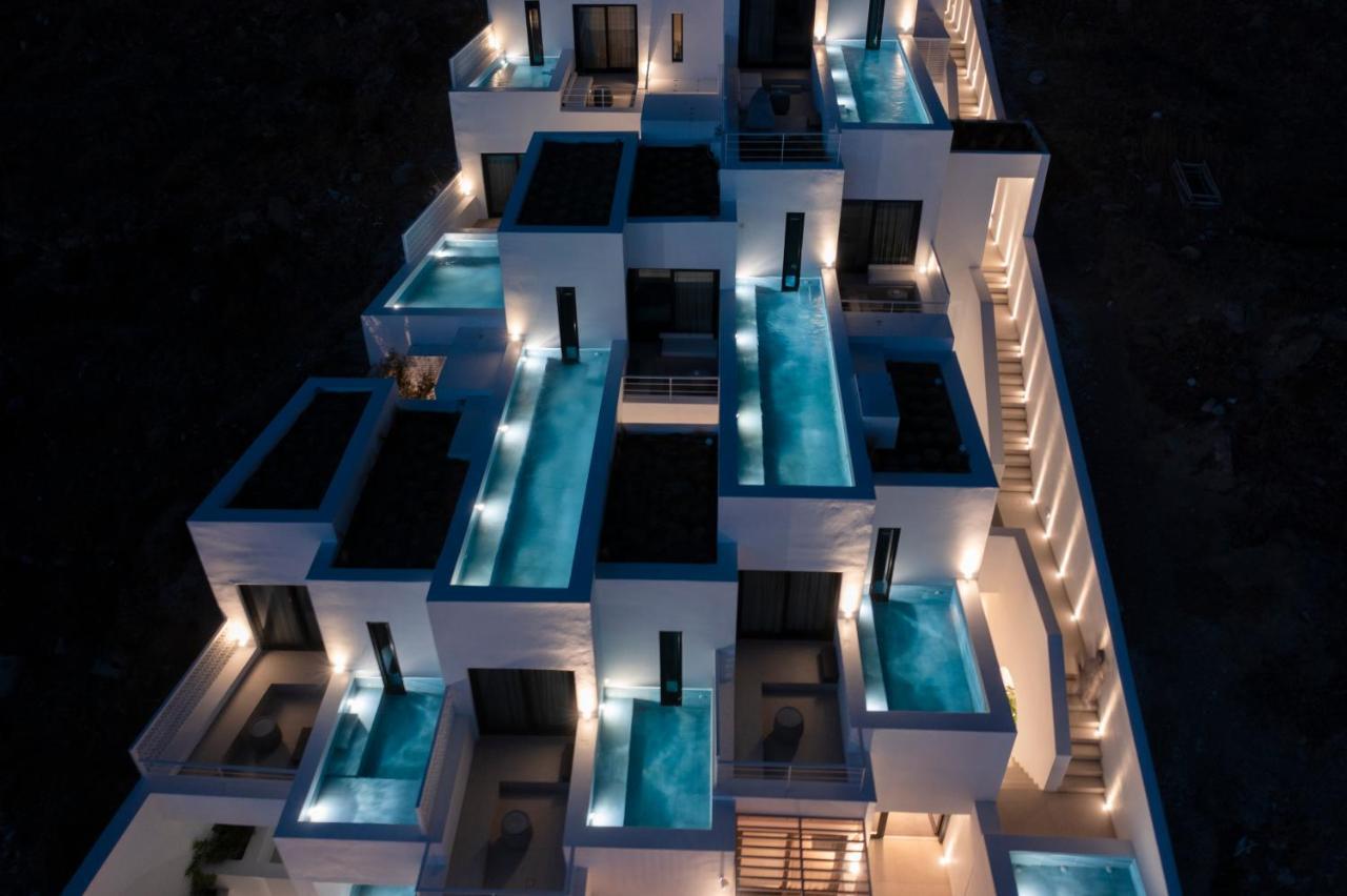Cubic Mykonos Seafront Design Suites Орнос Экстерьер фото