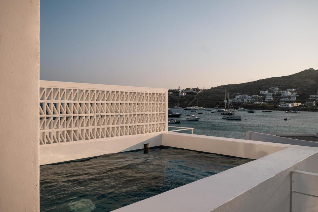 Cubic Mykonos Seafront Design Suites Орнос Экстерьер фото